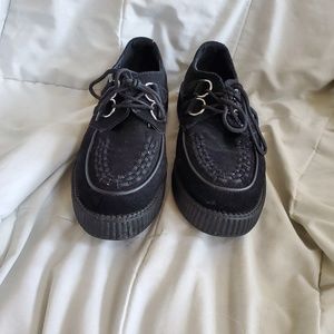 Black T.U.K. Creepers